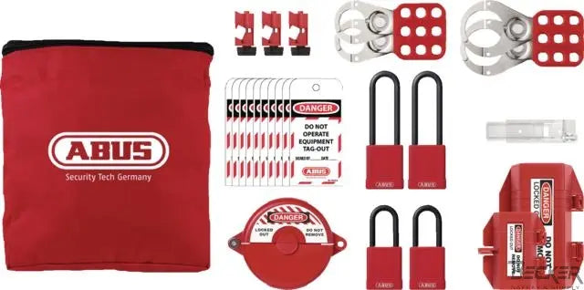 Abus - K915 Deluxe Pouch Kit Includes A B102 Large Pouch, Becker Safety and Supply