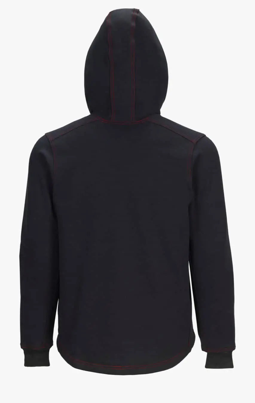 LAKELAND - Pull Over Hoodie. Dual certified, NFPA 70E, 2112 certified, Black - Becker Safety and Supply