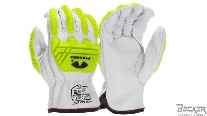 Pyramex - Premium Goatskin Leather Driver Impact Level 2 Becker Safety and Supply