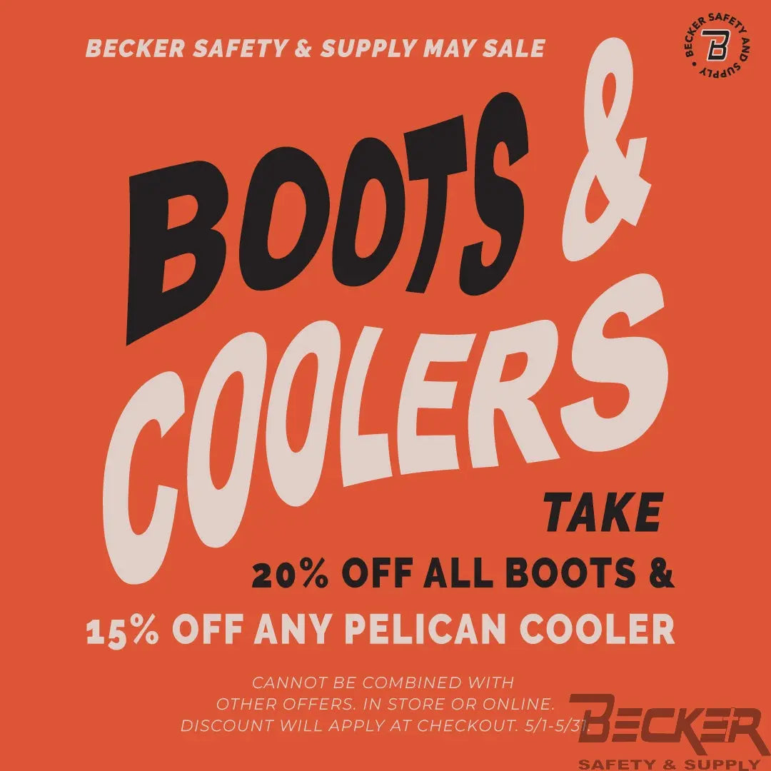 Boot-s-and-Coolers-Sale Becker Safety and Supply