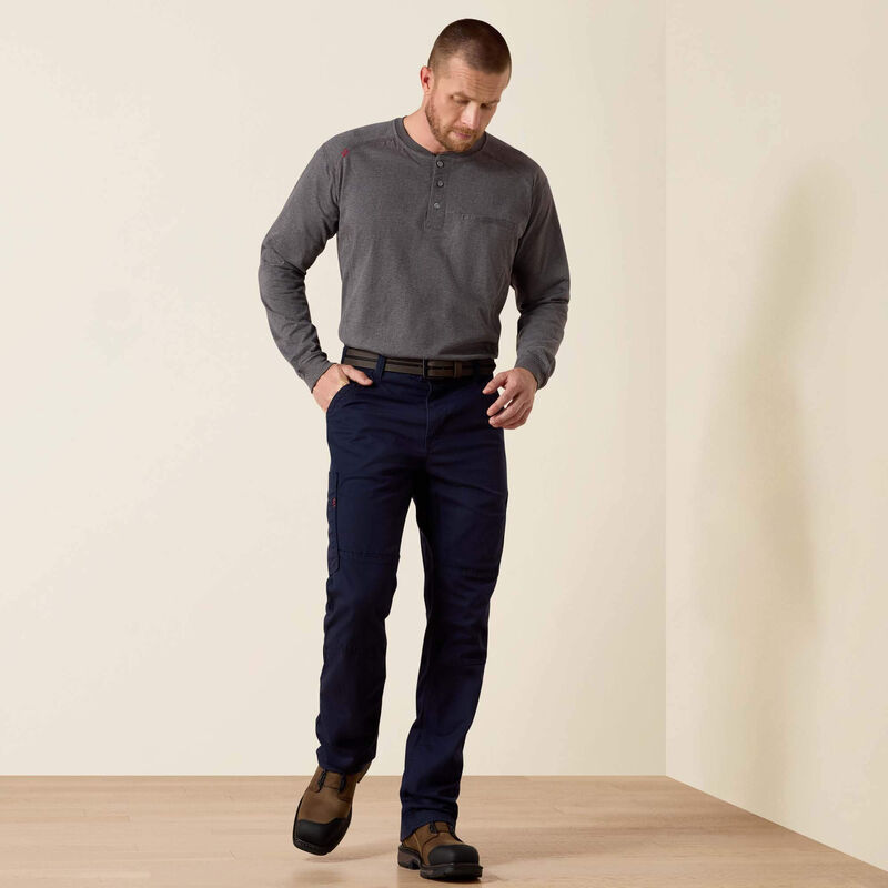 ARIAT - FR M5 Straight DuraStretch DuraLight Cordura Canvas Straight Pant - 38X32