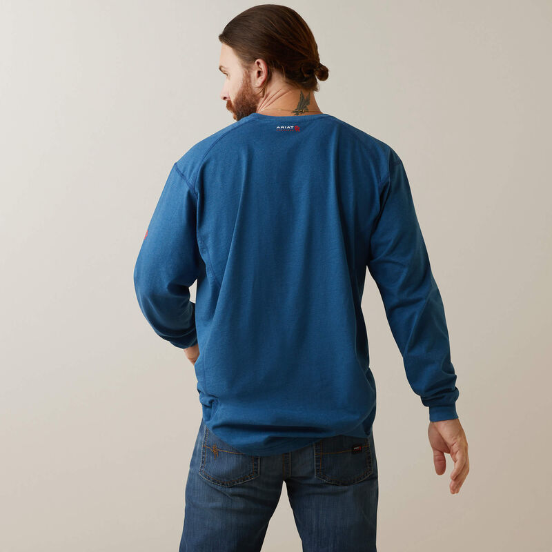 Ariat - FR Air Crew T-Shirt, Key Largo Heather
