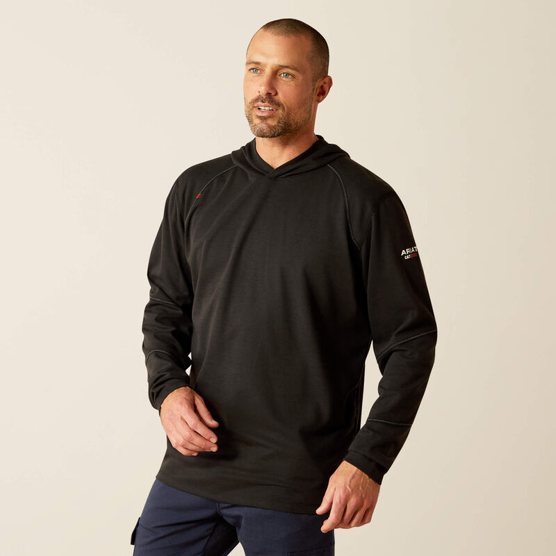 ARIAT - FR Primo Hooded T-Shirt, Black - 2XL